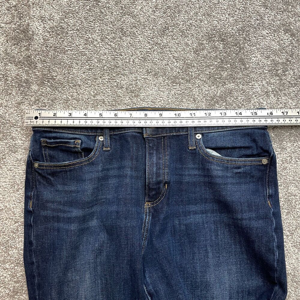 Banana Republic Mid Rise Skinny Jeans Haig Blue Vintage Dark Wash Womens 30 Reg - Picture 11 of 12